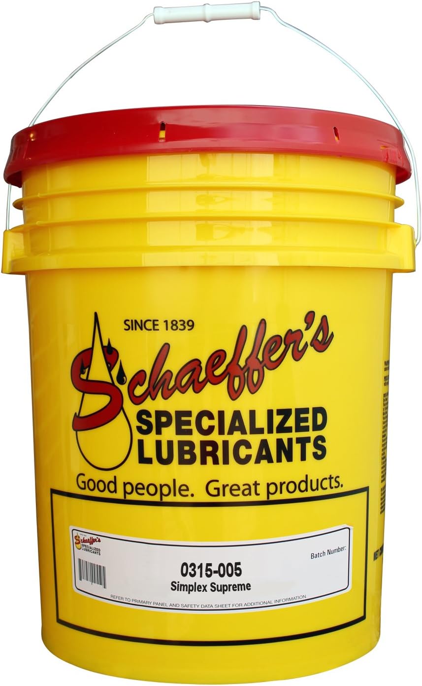 Schaeffer Manufacturing Co. 0315-005 Simplex Supreme, 5 gal Pail