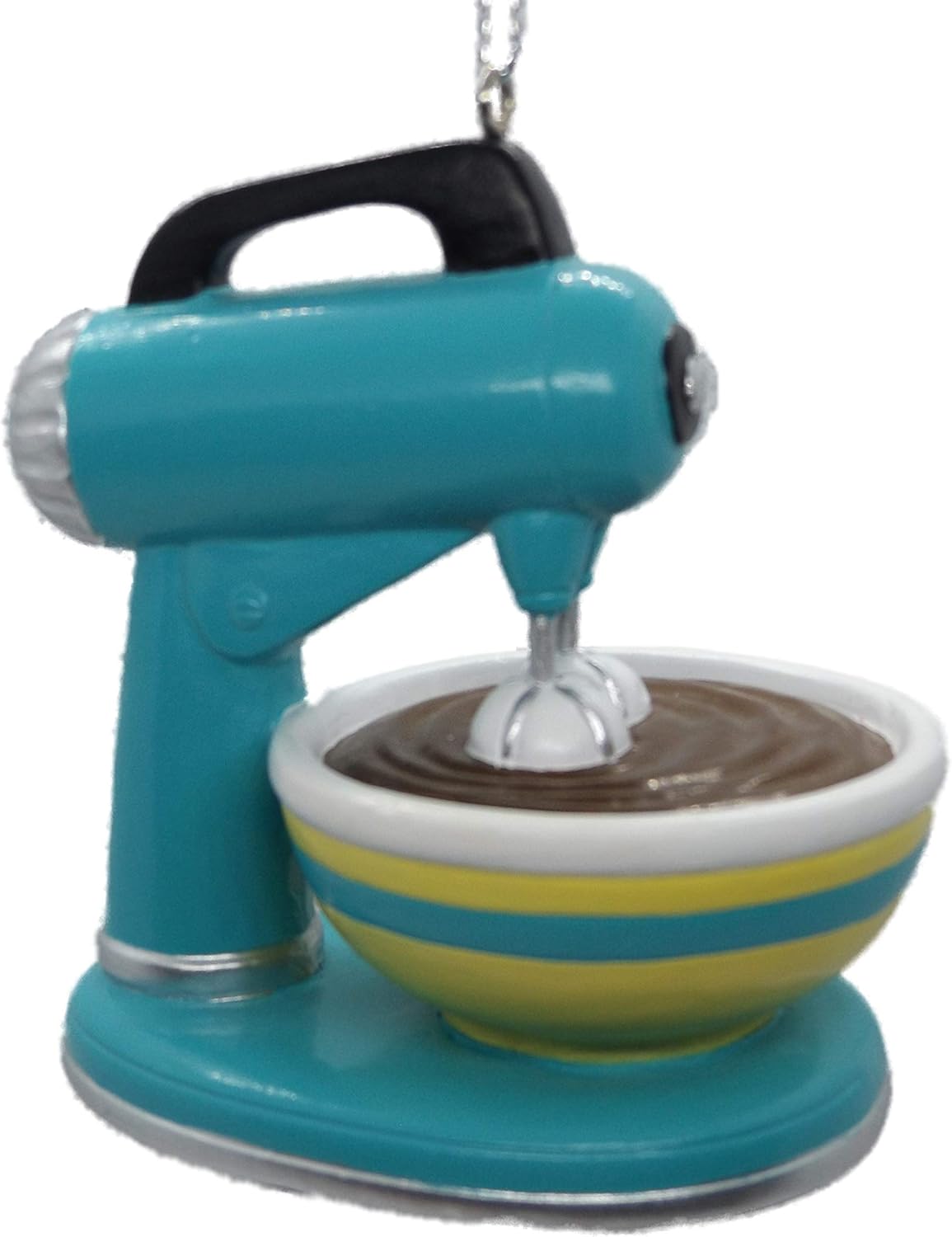 On Holiday Aqua Stand Mixer Baking Christmas Tree Ornament
