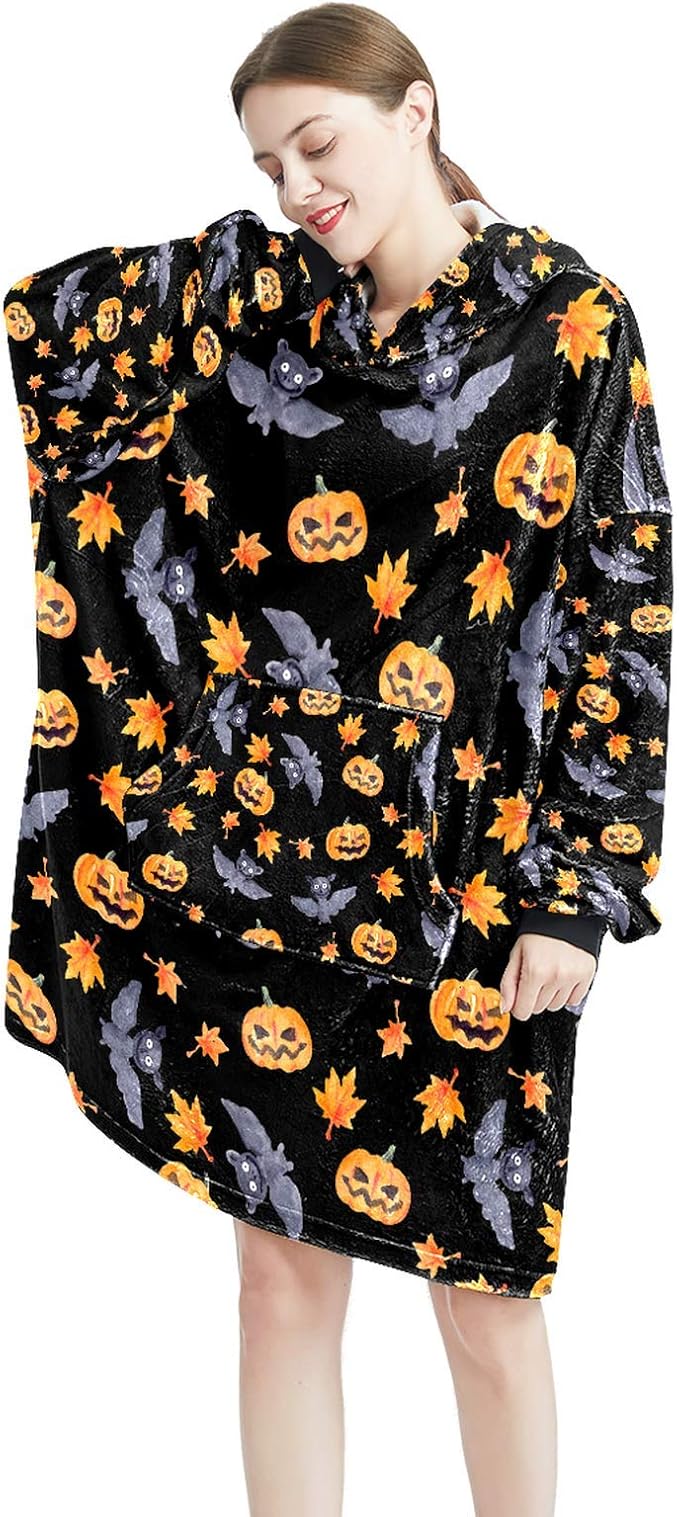 oversized pumpkin sweatshirt