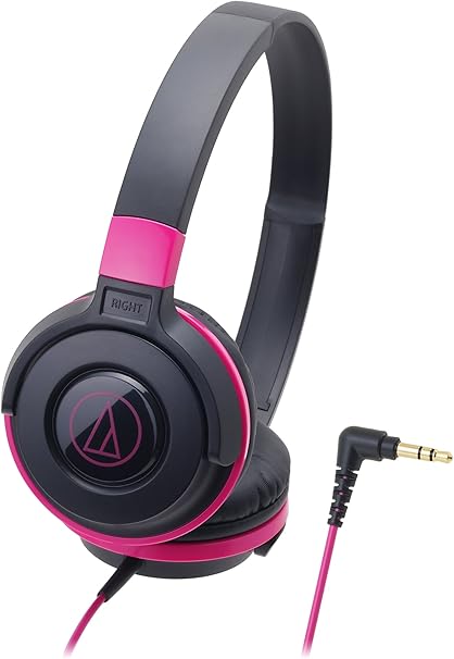 Amazon Co Jp Audio Technica Street Monitoring ポータブルオンイヤーヘッドホン ブラックピンク Ath S100 Bpk 家電 カメラ
