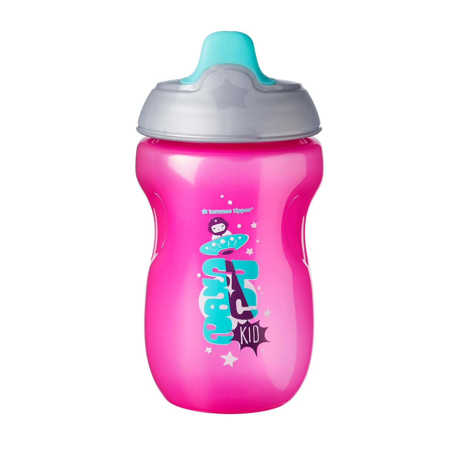 Tommee Tippee Non-Spill Toddler Sippee Cup, 9+ Months, 10 Oz, 3 Count, Girl, Pink/Purple/Green : Baby
