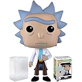 Funko Pop! Animation: Rick and Morty - Rick Vinyl Figure (Bundled with Pop Box Protector CASE)