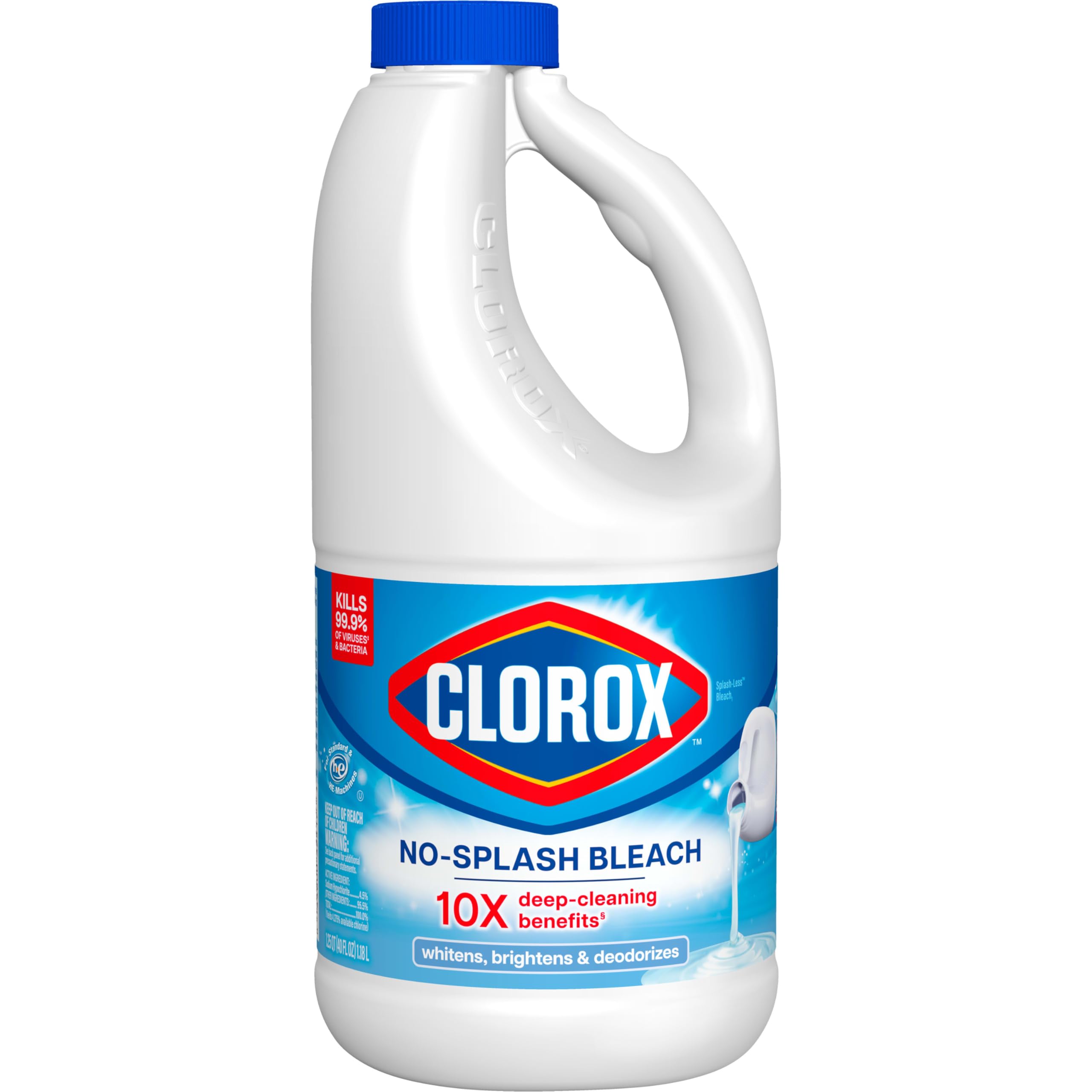 Photo 1 of Clorox No Splash Bleach, 40 Fluid Ounces (Package May Vary)