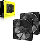 Corsair RS140 140mm PWM Fans Daisy-Chain Low-Noise Magnetic Dome Bearing Pack view 6