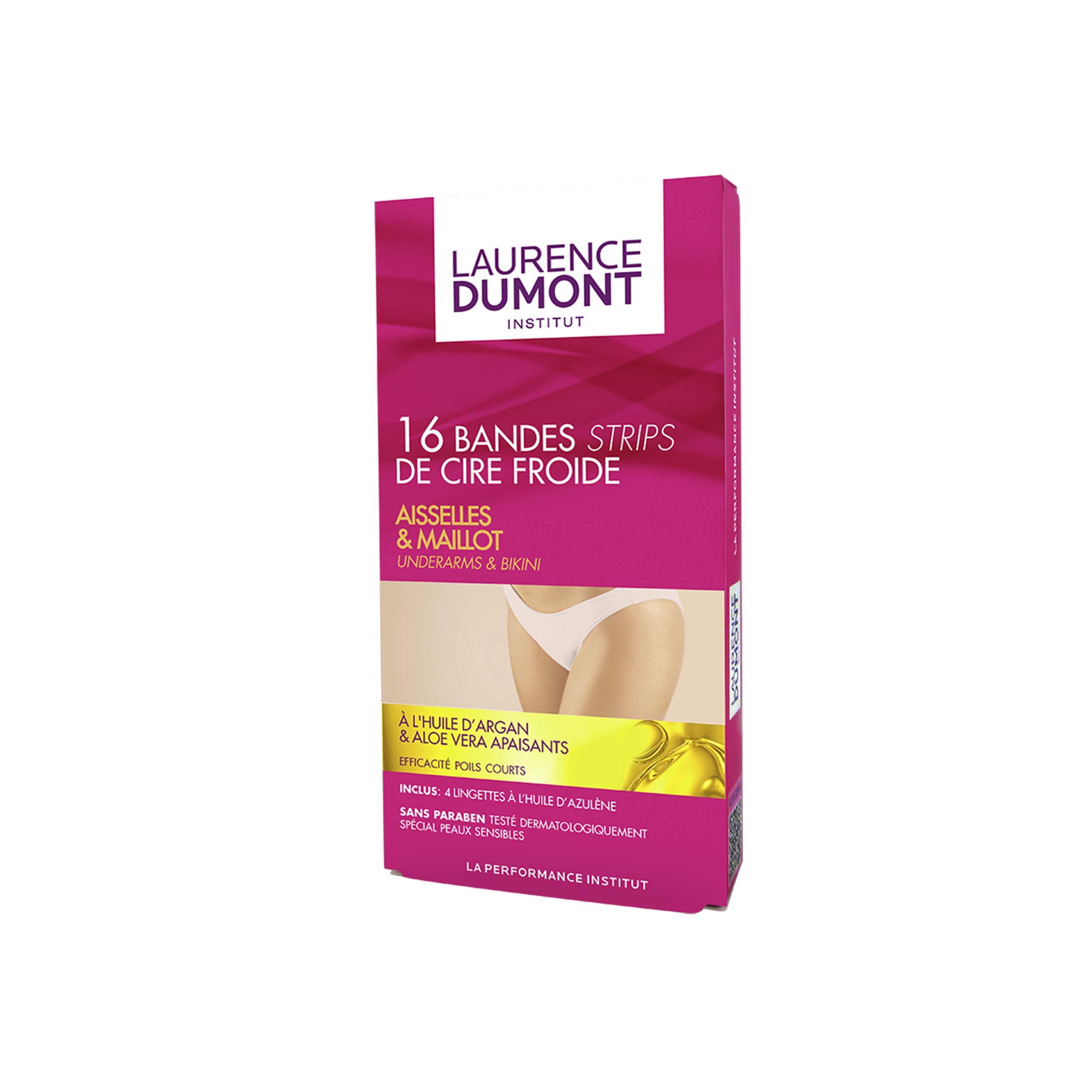 Laurence dumont - Cold Wax Strips, Underarm and Bikini, 16 Bands