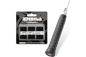MBFISH Tennis Racket Grip Tape 3 Pack, Racket Grips Soft Racquet Overgrips for Tennis, Pickleball and Badminton - Anti-Slip and Absorbent Tennis Grip Tape Set