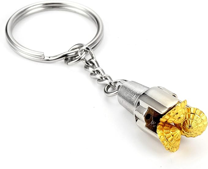 Folsom Oilfield Tricone drill bit pendant oil well oilfield jewelry gift sticker