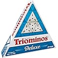 Pressman Tri-Ominos - Deluxe Edition Triangular Tiles with Brass Spinners