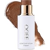 Ogee Sculpted Face Stick (COPPER - RADIANT COCOA) Certified Organic Bronzer Stick & Contour Makeup - Multi-Use Bronzer Stick for Face