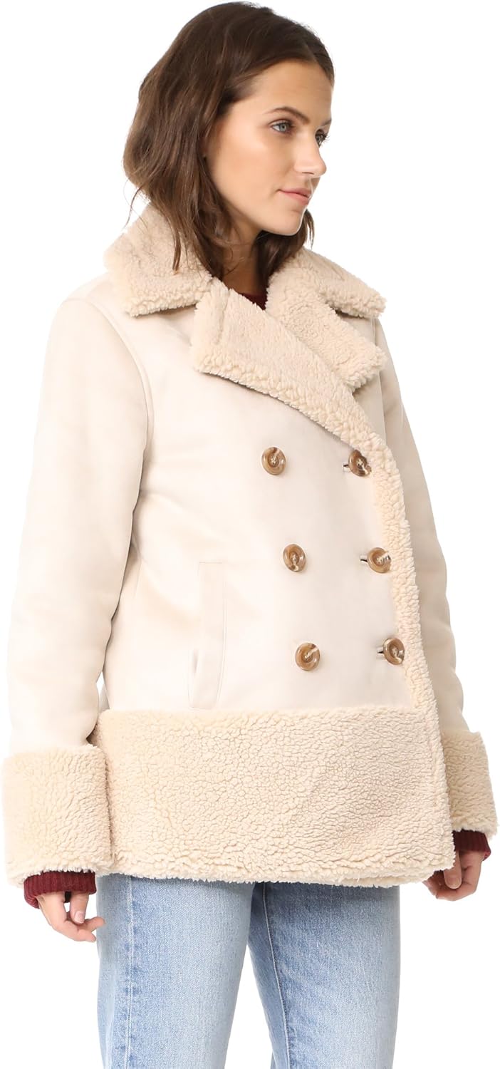 mother denim sherpa jacket