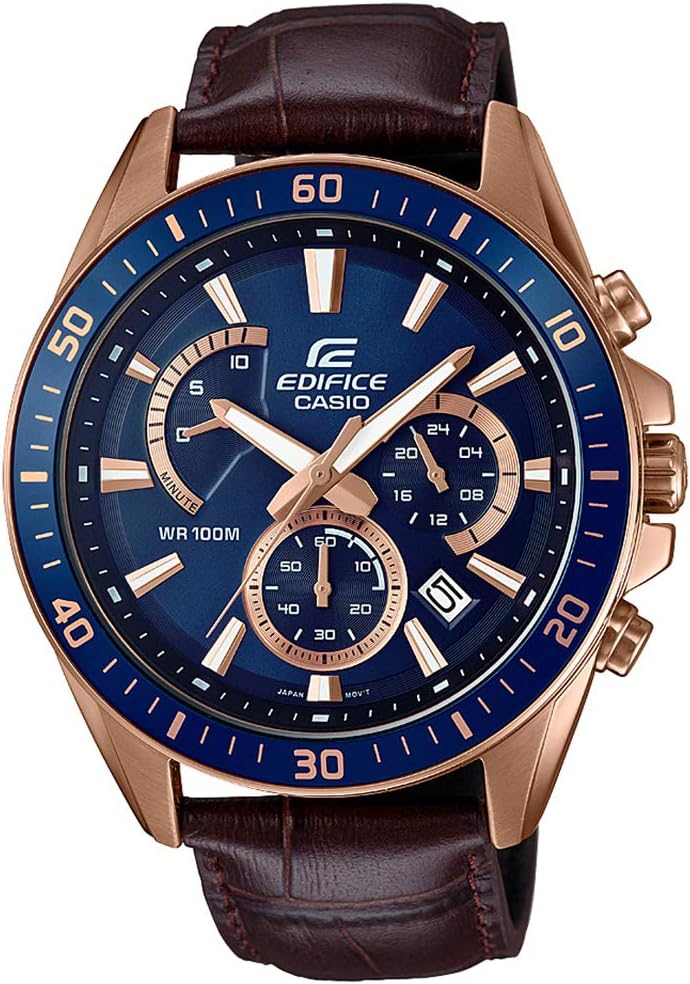 edifice blue dial