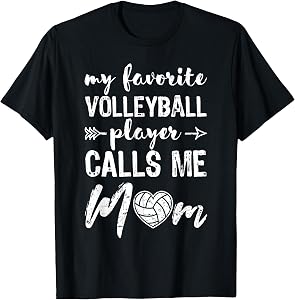 Volleyball Mom Volleyball-Player Volleyball Ball Gift T-Shirt