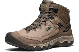 KEEN mens Targhee 4 Mid Height Durable Comfortable Waterproof Hiking Boots