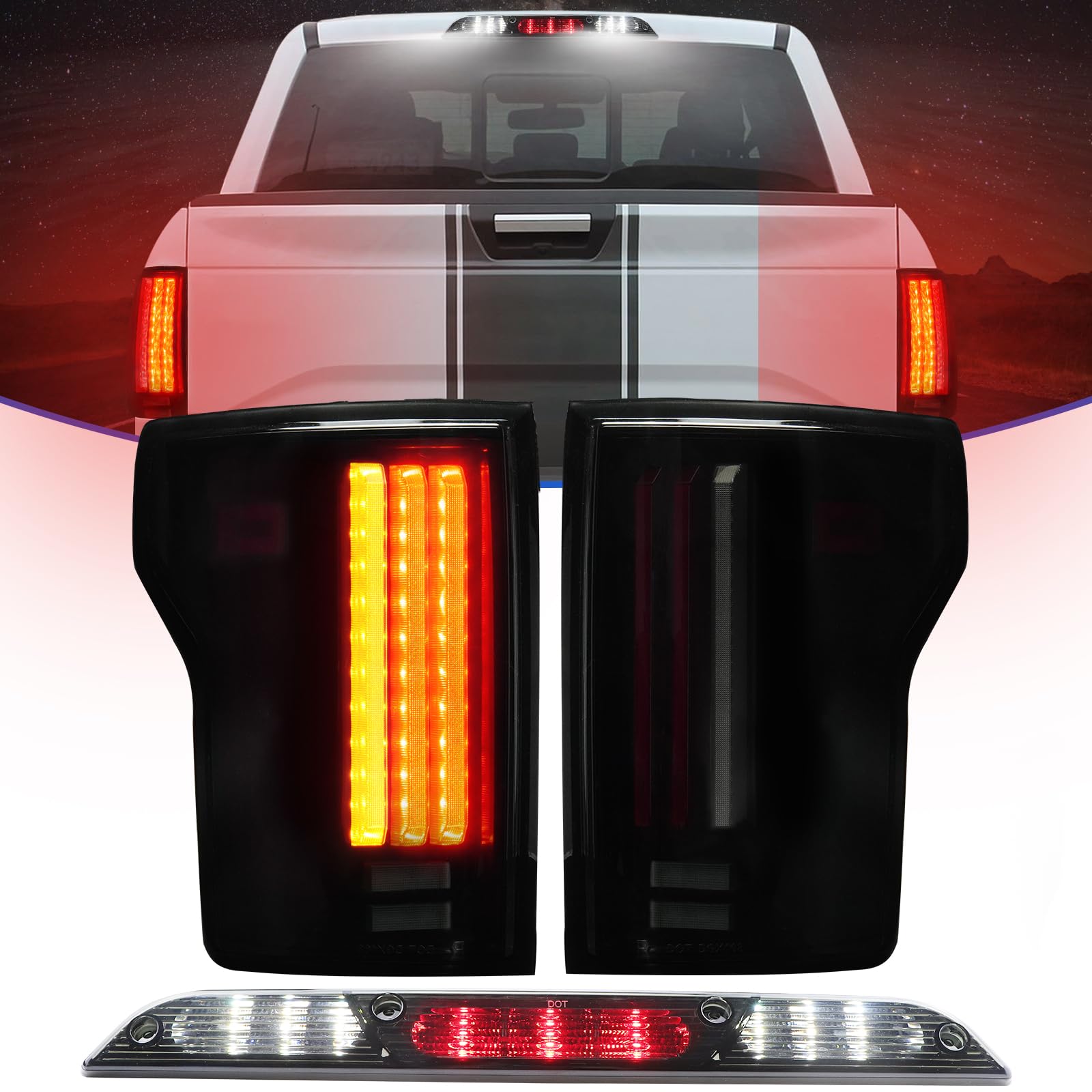 Tail Light Assemblies for 1996 Dodge Ram 1500