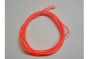 60X Custom Strings Flo Orange BCY #24 D Loop Rope Release Material 5'