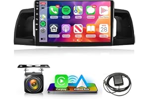 2G+64G Car Radio for Toyota Corolla ex 2007-2012, Rimoody Car Stereo Android 13 Carplay Android Auto GPS Navigation 9 Inch Touch Screen Mirror Link WiFi HiFi Bluetooth FM RDS SWC + Backup Camera