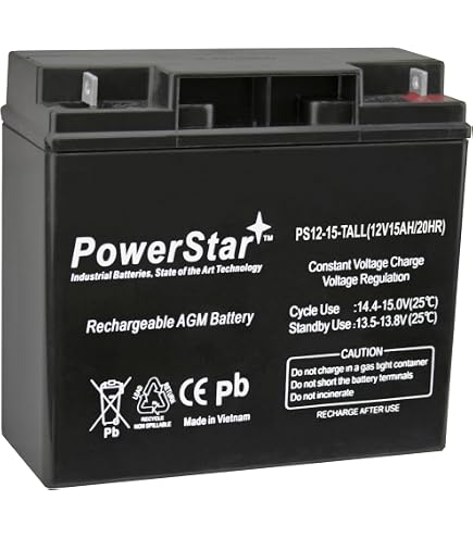 Amazon.com: 12V 18Ah Generator Battery by UPSBatteryCenter Replaces Firman  357713553 Portable Generator : Health & Household
