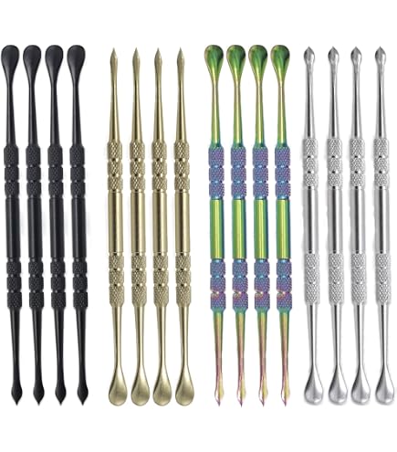 2Pcs Wax Carving Tools - 3 Inch Copper Sculpting Tools With Girl & Dragon Designs