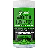 Nature's Pure Edge Yard Odor Eliminator | Perfect For Artificial Grass, Patio, Kennel, and Lawn, Instantly Removes Stool and Urine Odor, Long Lasting, Kid and Pet Safe