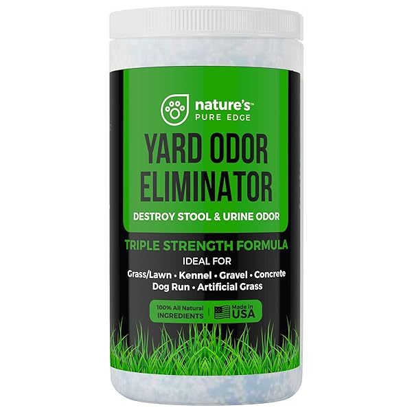 NATURE’S PURE EDGE YARD ODOR ELIMINATOR. PERFECT FOR...