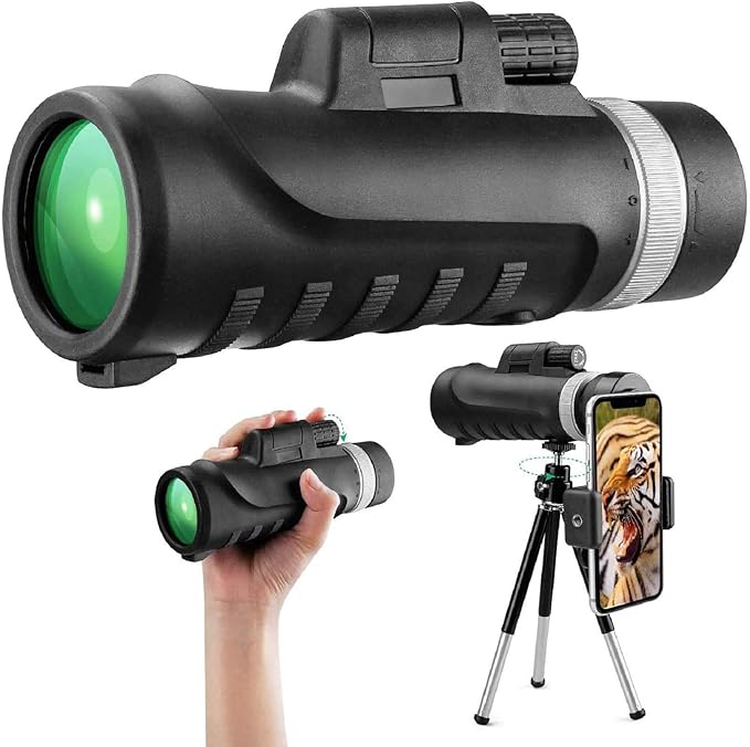Monoculaire Le Plus Puissant Du Monde Téléscope Monoculaire, innislink 12X50 Monoculaire Puissant HD Longue