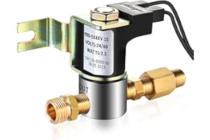 990-53 Water Inlet Valve Humidifier Water Solenoid Valve Compatible with GeneralAire, 24 Volt, 3.5 Gallon/hr