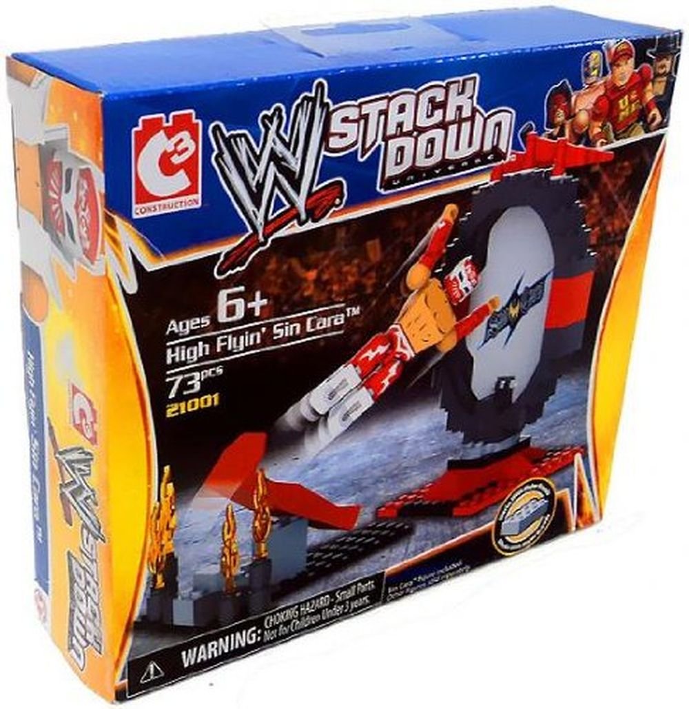 WWE Stack Down Universe Sin Cara High Flying Playset