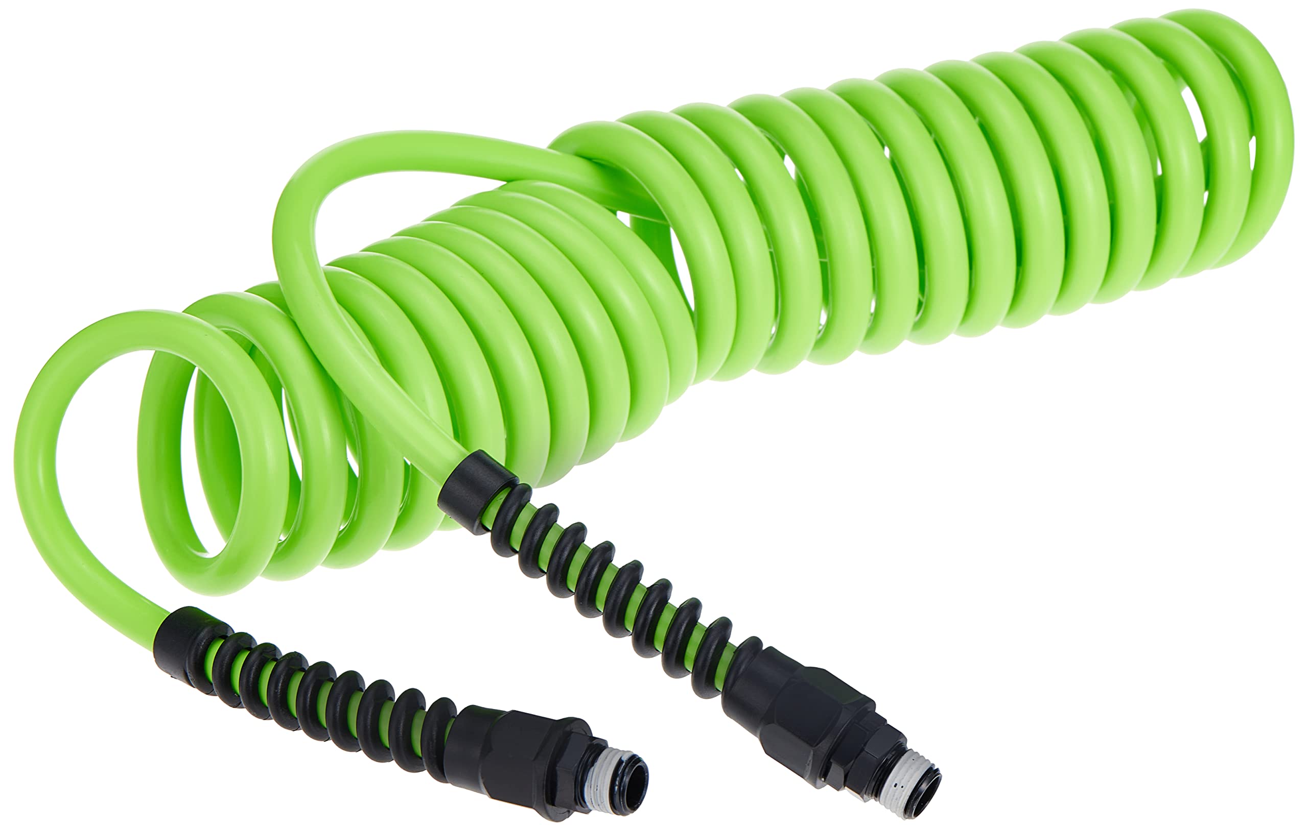 Legacy Manufacturing LP1415AFZ Polyurethane Recoil Hose, ZillaGreen, 1/4" x 15 Feet