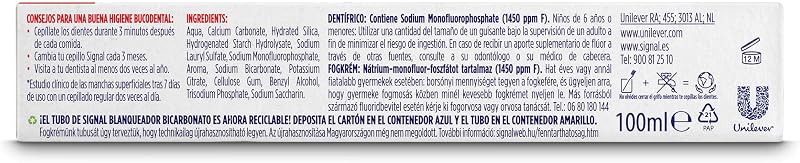Pasta de Dientes Blanqueador Bicarbonato 100 ml