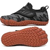 KUBUA Kids Hiking Water Shoes Boys Girls Barefoot Shoes Multifunctional Tennis Sneakers Toddler Little Big Kid