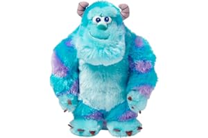 Disney Store Official Sulley Plush Toy - Soft 9-Inch Cuddly Monster from Pixar's Monsters, Inc. - Iconic Blue & Purple Design - Perfect Collectible & Cozy Companion for Fans and Kids Everywhere