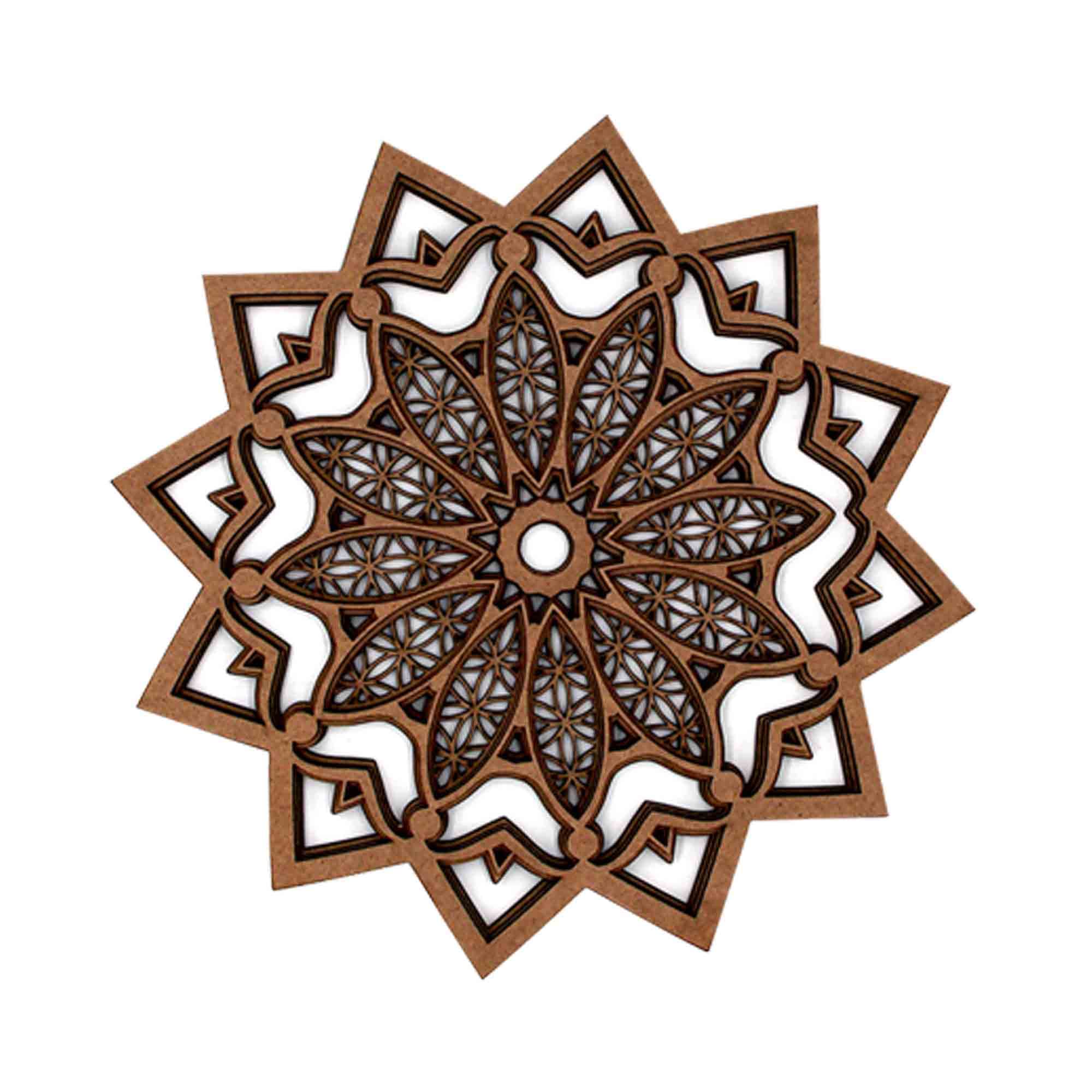 marstanal Mandala Flower of Life, Flower of Life Wall Decor, Mandala Wall Art, Flower of Life Wall Art, Sacred Geometry, Spiritual Symbol, Spiritual Art, Yoga Decor, Yoga Wall Art