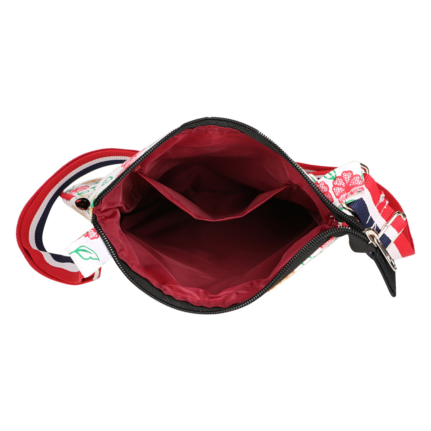 elitto trendy water resistance ladies printed canvas sling bag - el03-13