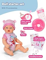BABY born Emma 43 cm Baby Doll with 10 Functions view 2