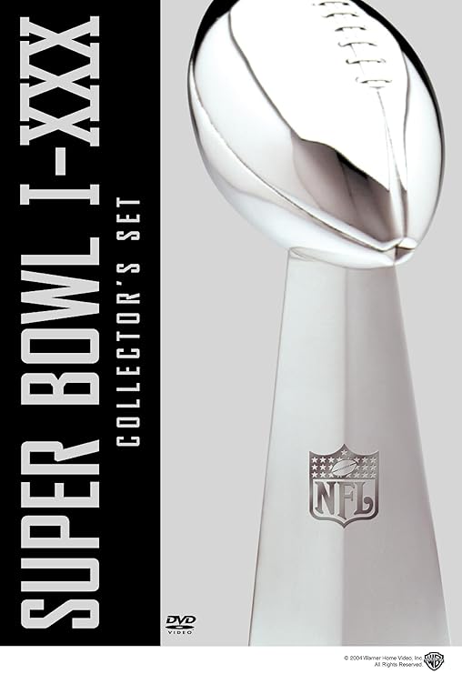 NFL Super Bowl Collection Super Bowls IXXX Import USA Zone 1 Amazon