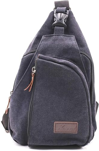 canvas crossbody sling bag