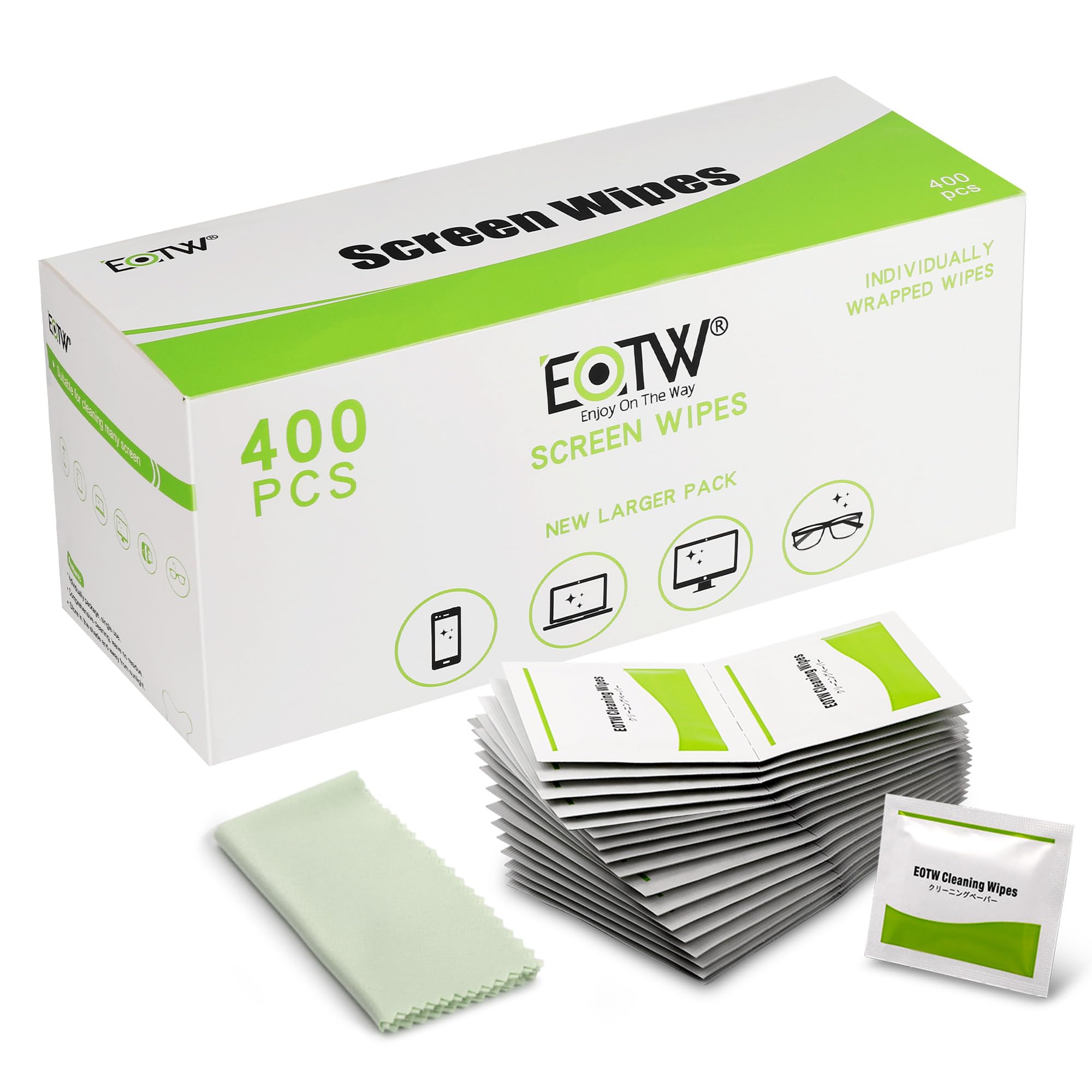Screen Wipes Individually Wrapped, EOTW