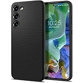Spigen Liquid Air Designed for Galaxy S23 Plus Case (2023) [Military-Grade Protection] - Matte Black