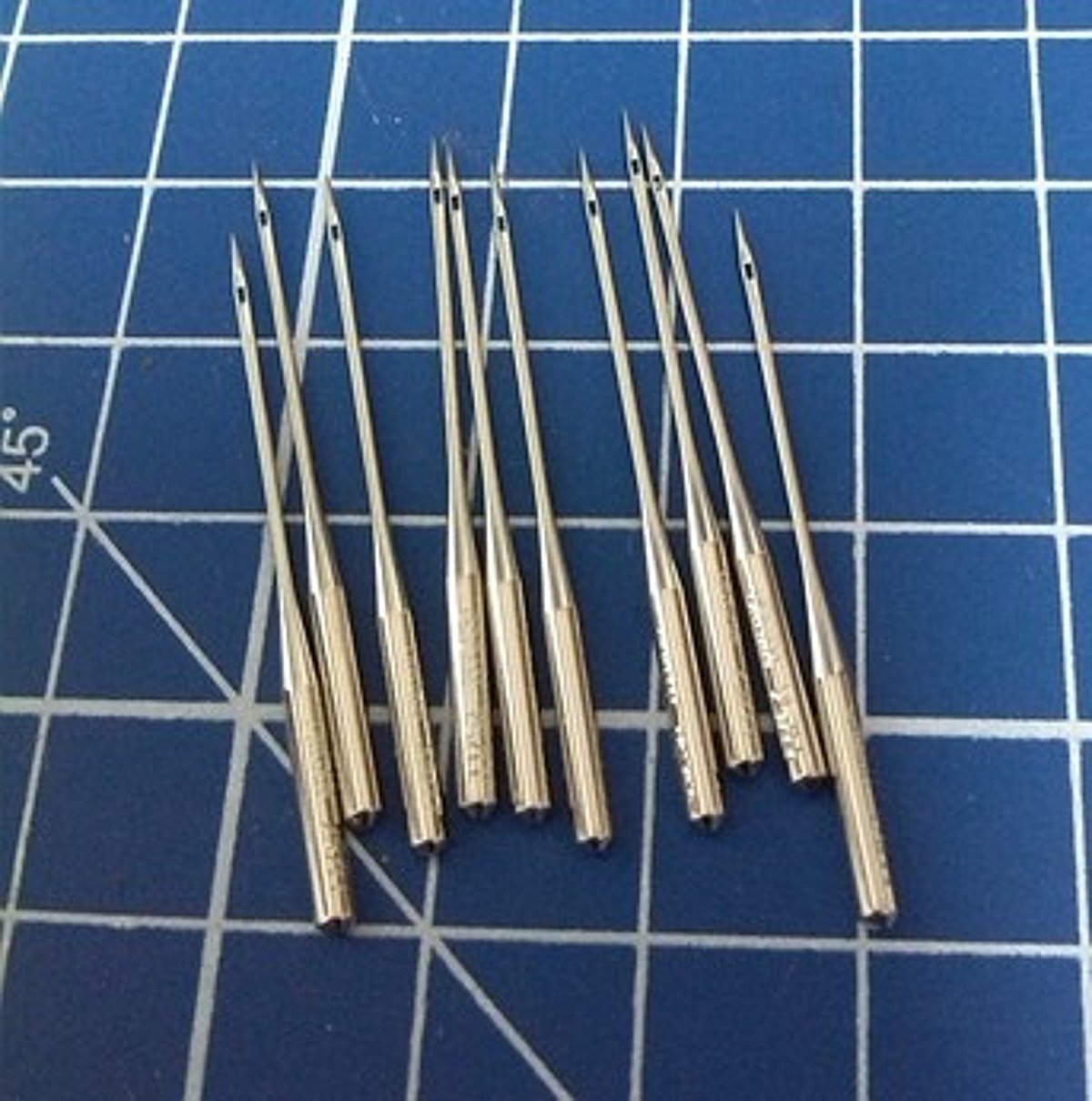50 Pieces HOME SEWING MACHINE NEEDLES ASSORTMENT (ORGAN 15X1 SIZE#9,11,14, 16, 18) 10pcs per size