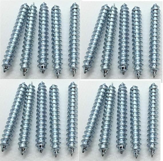Dowel Screws Wood to Wood to Join Timber Quantity 20 (Size 5mm Thick x 40mm Long) by Remi Tools