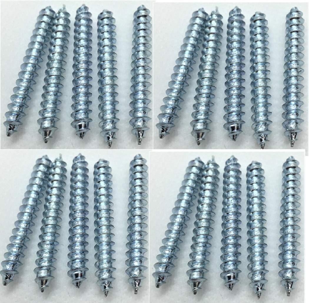 Dowel screws wood to wood to join timber Quantity 20 (Size 5mm Thick x 40mm Long) by REMI TOOLS LTD