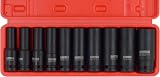 DAYUAN 1/2 Drive Impact Deep Socket Set 10Pcs 10-24mm Cr-Mo Steel Automotive DIY view 2