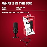 HyperX SoloCast USB Condenser Microphone Cardioid for PC PS4 Mac view 9
