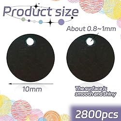 2800 Pcs Flat Round Loose Sequins,10 mm Large