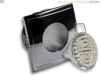 '7 unidades) 12 V LED de Foco empotrable para lugares húmedos "Star LED