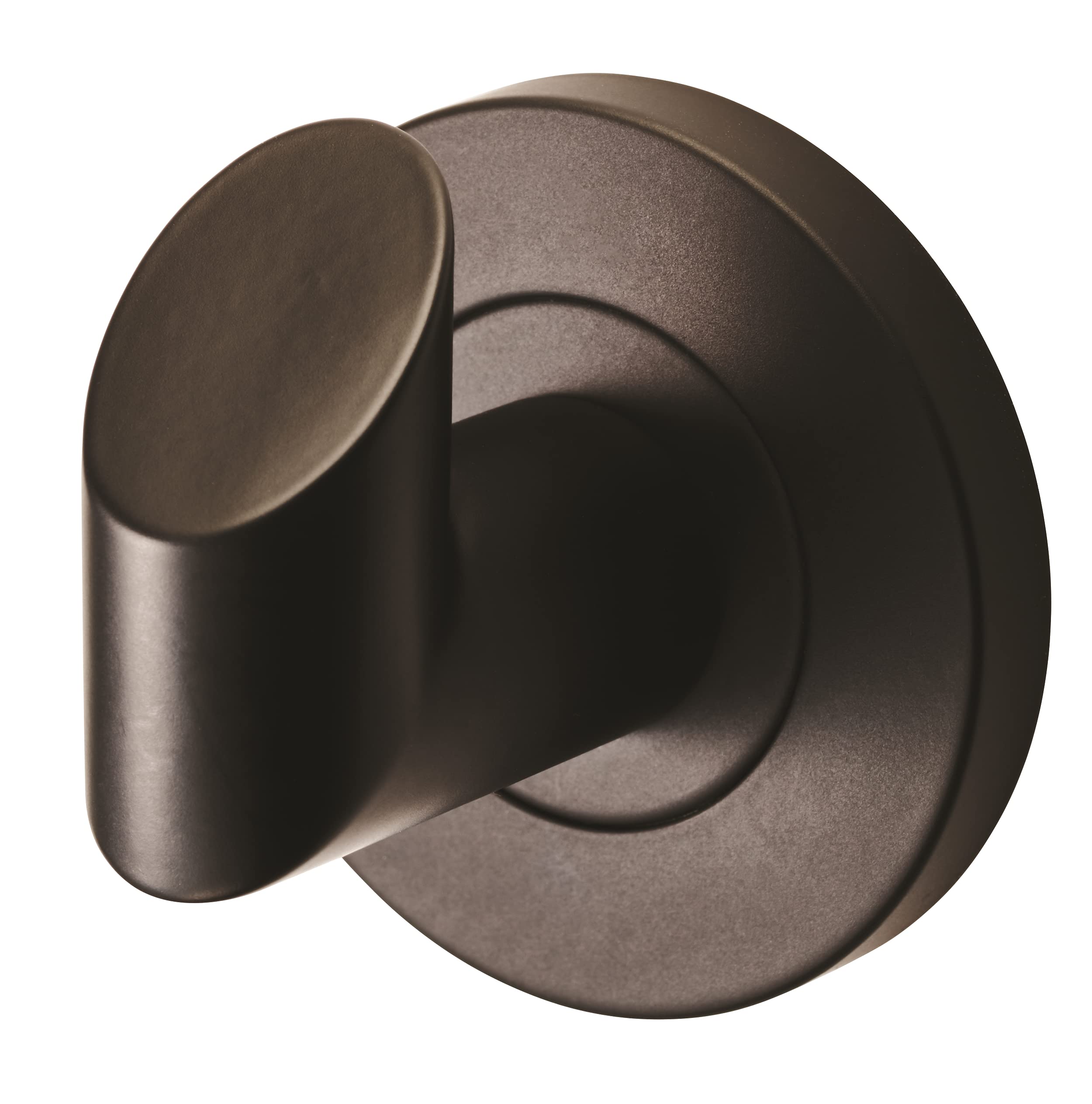 Carlisle Brass LX03MB DELEAU Stainless Steel Robe Hook G316, Matt Black