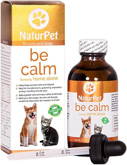 Naturpet Gouttes Apaisantes A Base De Plantes Naturelles Pour Chiens Et Chats Avec Separation Anxiete Mastication Aboiement Agitation Et Autres Problemes De Comportement 100 Ml Amazon Ca Animalerie