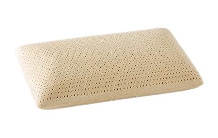 King Size All Natural Latex Pillow With Cotton Cover Amazon Co Uk