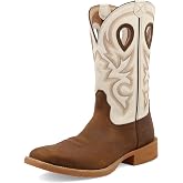 Twisted X Mens 12" Square Toe Rubber Sole Tech X Cowboy Boot