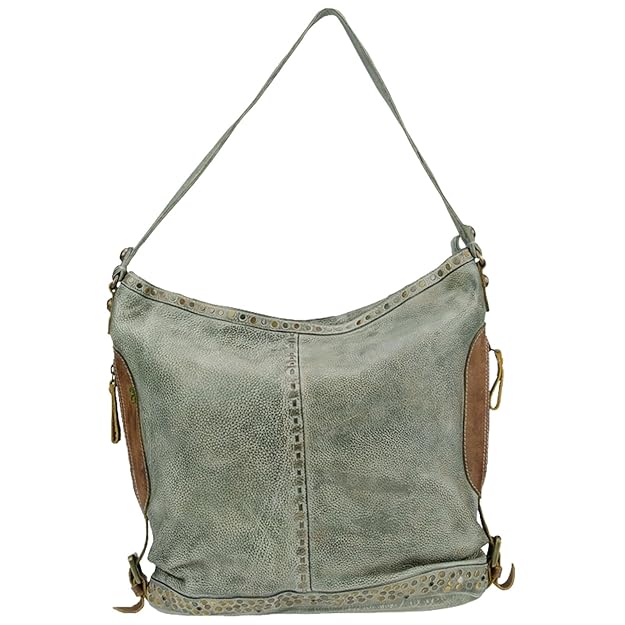 Desiderius Shopper Leija metallic green DEAW150023